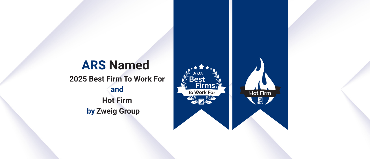 ARS Engineers, Inc. Named a Best Place to Work and Hot Firm by Zweig Group